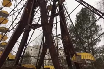 Силовики регулярно устраивают учения со стрельбой в Припяти, фото: Скриншот YouTube