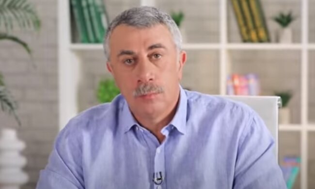 Евгений Комаровский. Фото: скриншот YouTube-видео