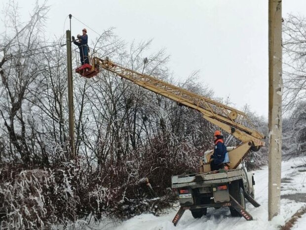 Отключение света, ремонт, повреждение.. Фото: Telegram