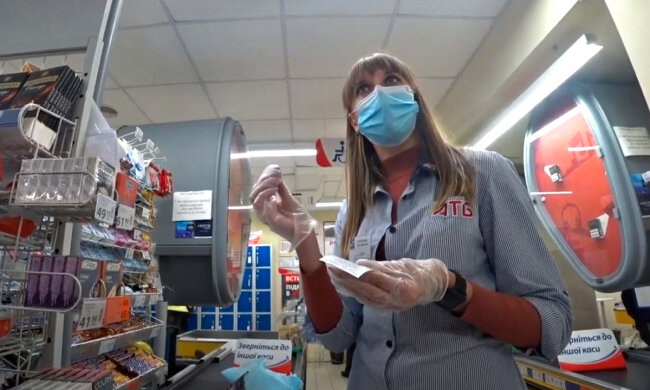 Помилка на касі. Фото: скріншот YouTube-відео.
