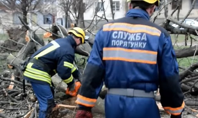 В столице объявлено штормовое предупреждение. Фото: YouTube