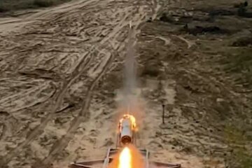 Испытания ракеты РС-80. Фото: скриншот Youtube-видео