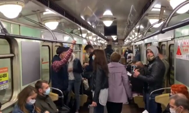 Киевский метрополитен. Фото: скриншот YouTube-видео