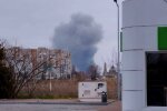 Взрыв в Каховке. Фото: скриншот Telegram