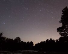 Зоряне небо. Фото: скріншот  YouTube-відео