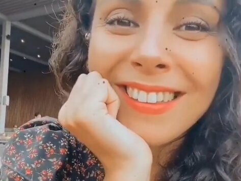 Настя Каменских. Фото: скриншот instagram/kamenskux