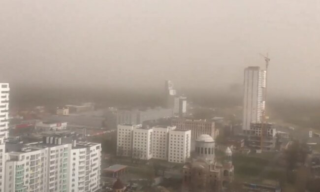 Непогода в Украине. Фото: YouTube, скрин