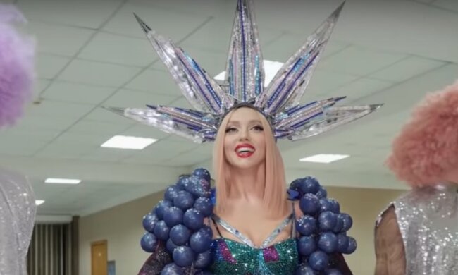 Оля Полякова. Фото: YouTube, скрин