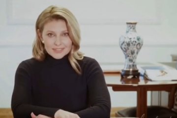 Елена Зеленская. Фото: скриншот YouTube