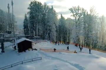 В Украину уже пришла зима. Фото: скриншот YouTube-видео