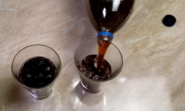 Газированный сладкий напиток. Фото: скриншот Youtube-видео