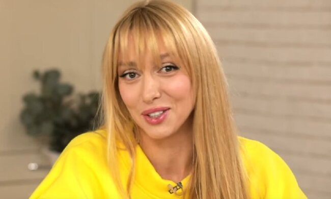 Оля Полякова. Фото: скріншот YouTube
