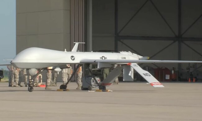 Дрон США MQ-1 Grey Eagle. Фото: скріншот YouTube-відео