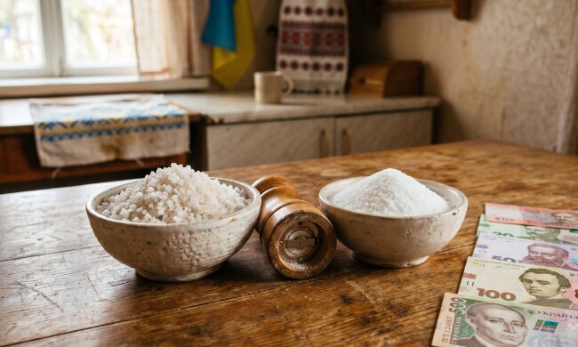 сіль морська кам'яна порівняння кухня