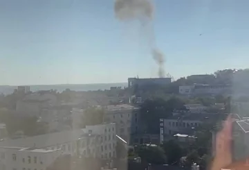 Взрыв в Севастополе. Фото: Telegram