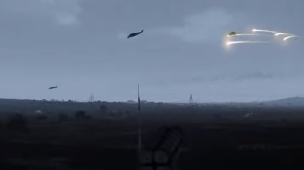 Вертолеты. Фото: скриншот YouTube-видео