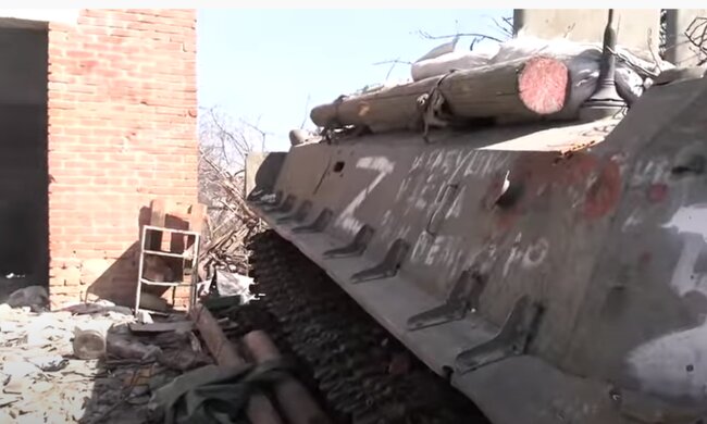 Танк рф. Фото: скриншот YouTube-видео