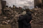 Руины дома. Фото: Telegram Владимира Зеленского