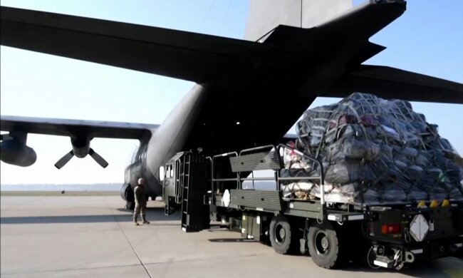 Военный борт США. Фото: скриншот YouTube-видео