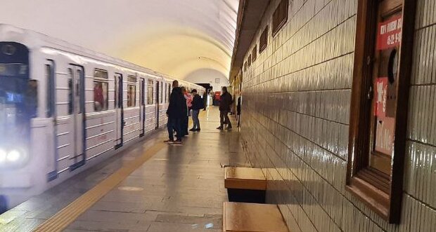 Киевский метрополитен. Фото: Стена