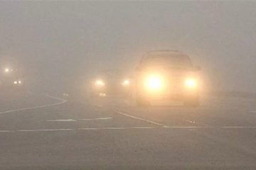 Из-за туана на дорогах ухудшится видимость. Фото иллюстративное
