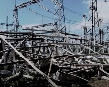 Пошкоджена енергосистема. Фото: скріншот YouTube-відео