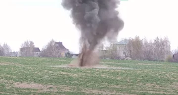 Взрыв. Фото: скриншот YouTube-видео