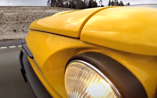 Гибрид ЗАЗ-968 и "Porsche Boxter S". Фото: скриншот Youtube-видео