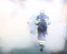 Пожар в ТЦ, фото: Скриншот YouTube