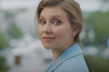 Елена Зеленская. Фото: скриншот YouTube