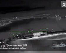 Морський дрон атакує російський корабель у Чорному морі