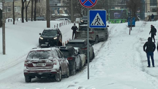 Дика стихія влаштувала транспортний колапс: траси завалено, Київ заблоковано, десятки ДТП