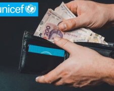 Грошова допомога від ЮНІСЕФ. Фото: Telegram