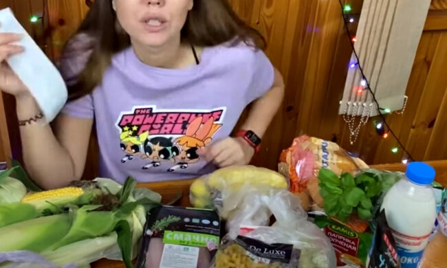 Продукты. Фото: скриншот YouTube-видео.