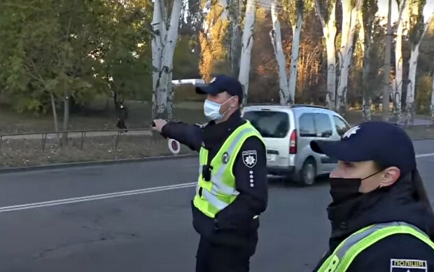 Национальная полиция Украины. Фото: скриншот YouTube-видео.