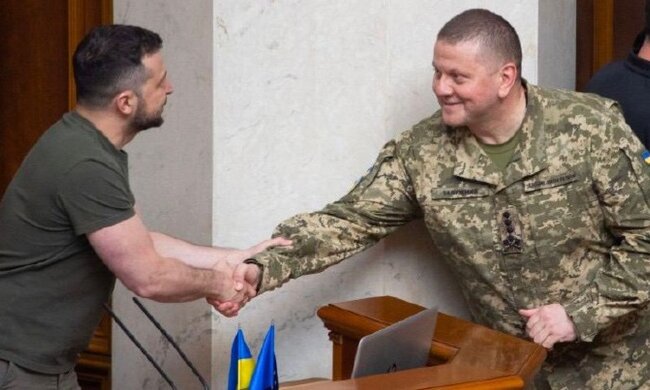 Владимир Зеленский и Валерий Залужный. Фото: Telegram