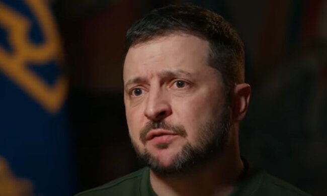 Володимир Зеленський. Фото: скрін відео інтервʼю Зеленського німецькому телеканалу ARD