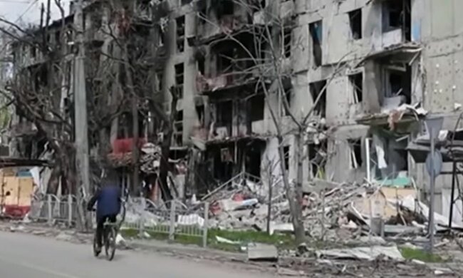 Разрушенный Мариуполь. Фото: скриншот YouTube-видео