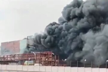 Пожежа на рф. Фото: скріншот YouTube-відео