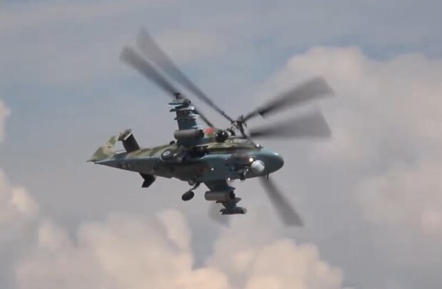 Вертолет Ка-52. Фото: скриншот YouTube-видео