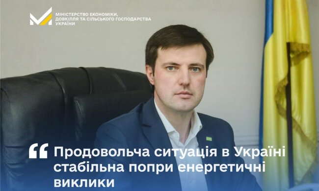 Тарас Высоцкий: Продовольственная ситуация в Украине стабильна, несмотря на энергетические вызовы