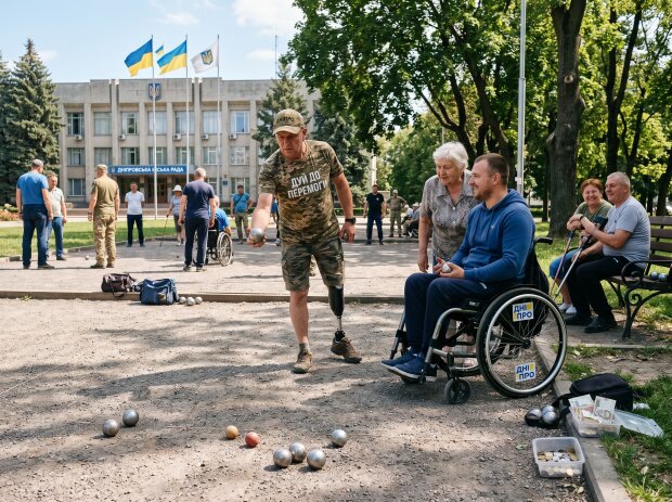 петанк ветерани Дніпро турнір