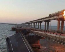 "Ліплять" один фейк за іншим: на росії потужно "сіли в калюжу" із заявою про вибух Кримського мосту
