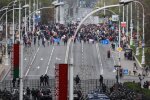 Протесты в Беларуси. Фото: скриншот Twitter