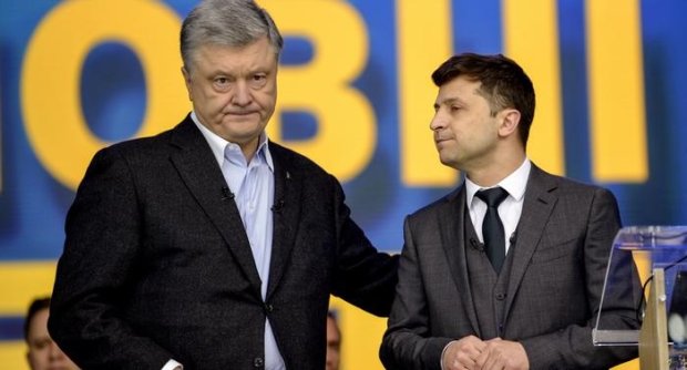 Петр Порошенко и Владимир Зеленский. Фото: Getty Images