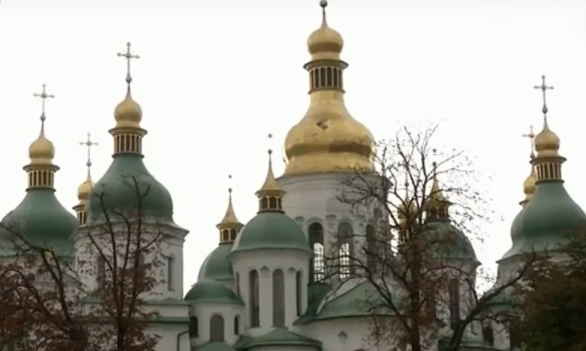 Украинская православная церковь, скриншот YouTube