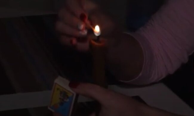 Вимкнення світла. Фото: скріншот YouTube-відео