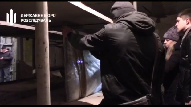 Обыск в офисе Порошенко, фото: скрин видео