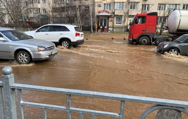 Потоп в Киеве. Фото: Telegram