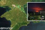 Пожежа на Таврійській ТЕС та газовій інфраструктурі в Криму